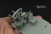 Quinta Studio QD35049 UH-1C 3D-Printed & coloured Interior on decal paper ( Academy ) 1/35